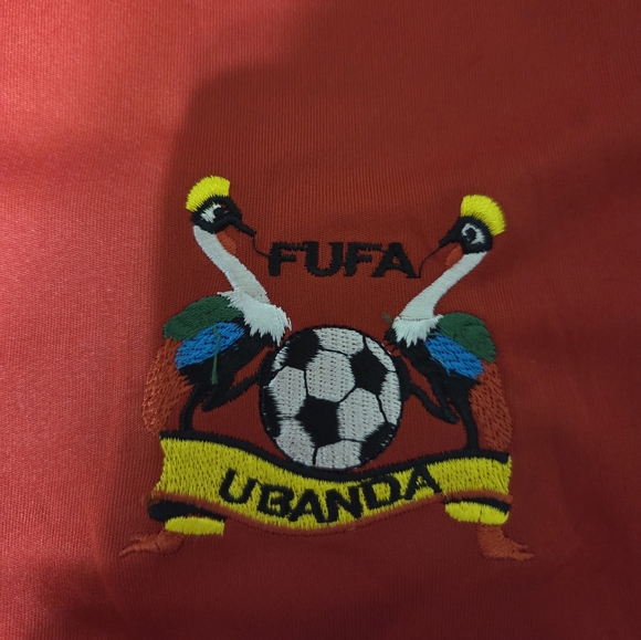 Uganda Cranes Jersey NWT Adidas Climacool Futbol Soccer Youth XL - Picture 5 of 12